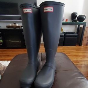 Hunter rain boots